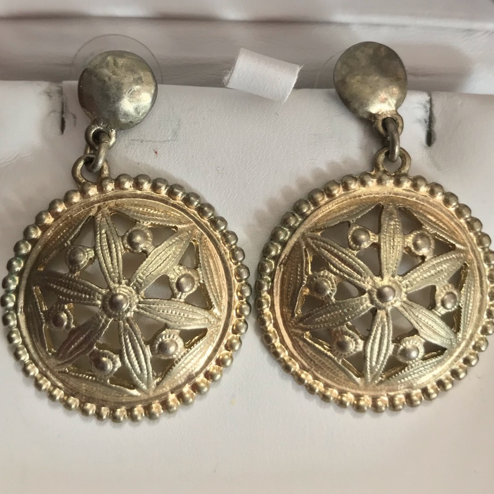 Chico's Earrings- gold color